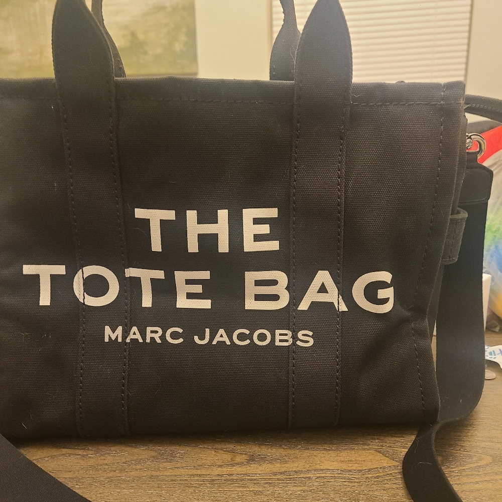 Marc jacobs small canvas tote bag